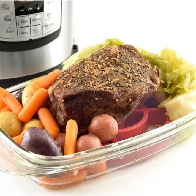 Norpro Round Nonstick Silicone Roast Rack / Trivet - Healthy Cooking &#x26; Roasting
