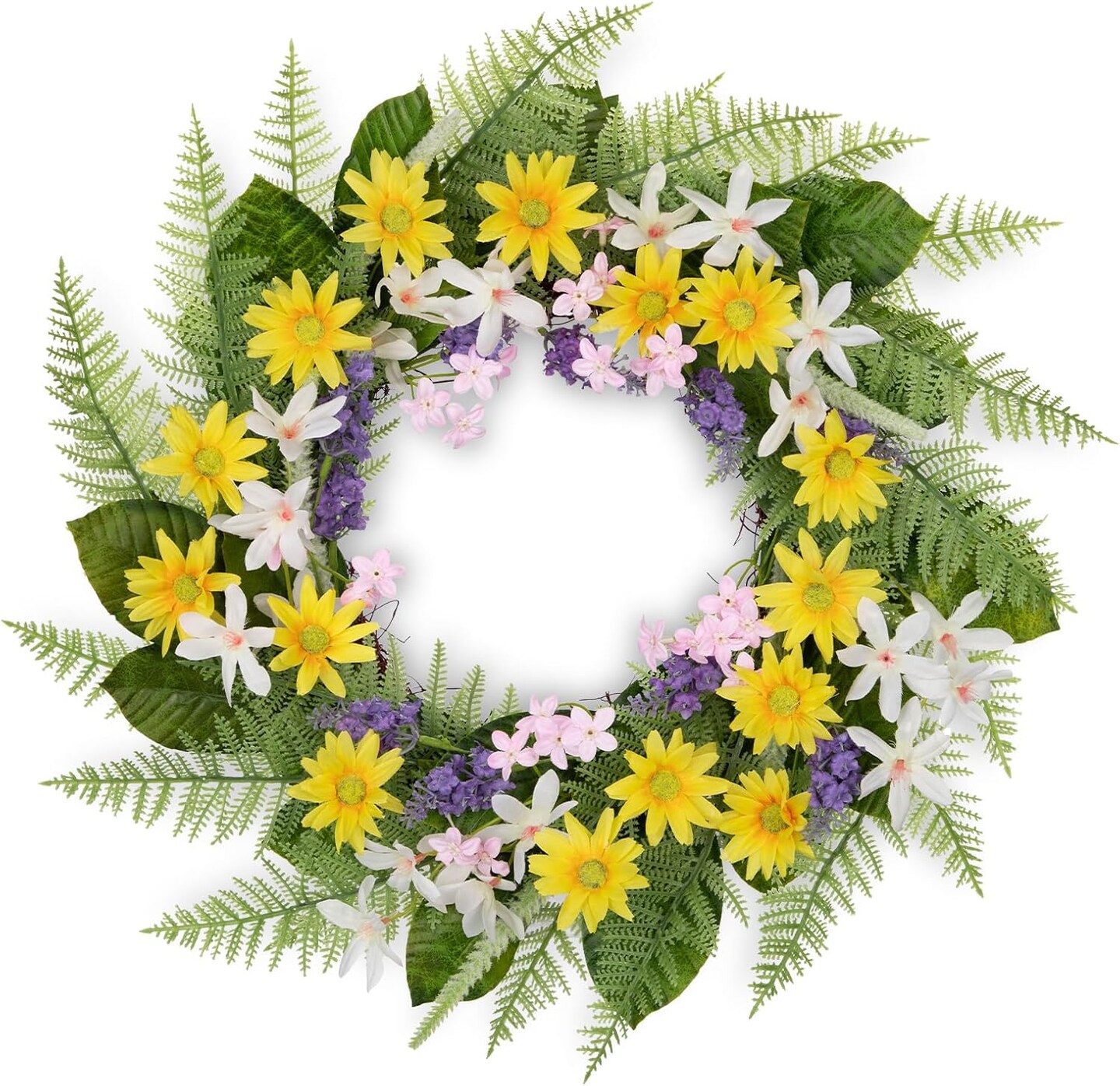 20 Inch Spring Wreath for Front Door