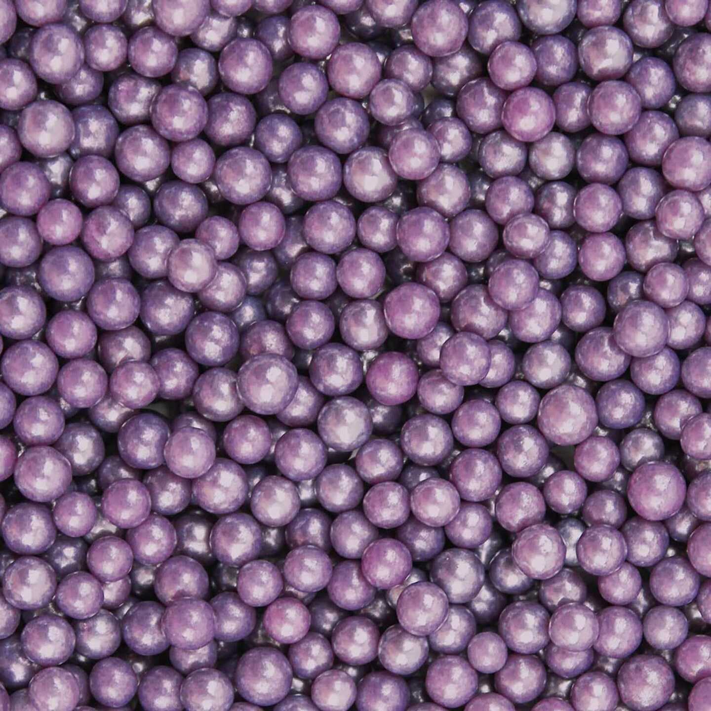 Krazy Sprinkles - Lavender Pearl 4mm Beads (1/2 Cup, 1x Jar) for Cakes, Ice Cream & Cookies