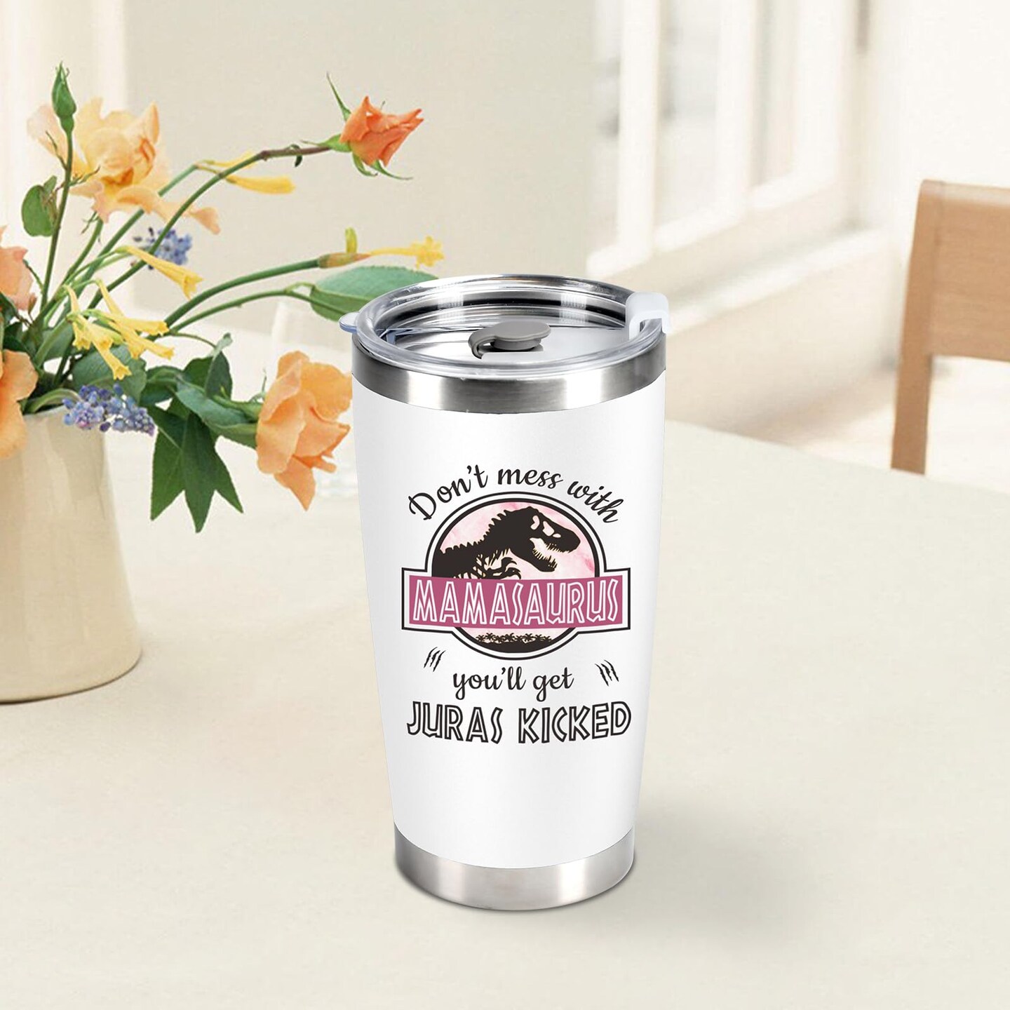 Mothers Day Gifts for Mom from Daughter Son Kids, Mom Gifts for Wife Stepmom Mama Nana Women Her, Unique Ideas Presents on Mother&#x27;s Day Birthday Valentines Christmas Thanksgiving - 20 OZ Tumbler w/Lid