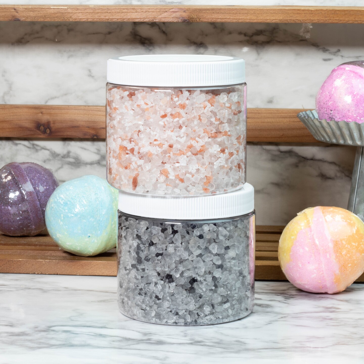 Happy Mothers Day Bath Salts 16oz | Pink Himalayan or Black Lava