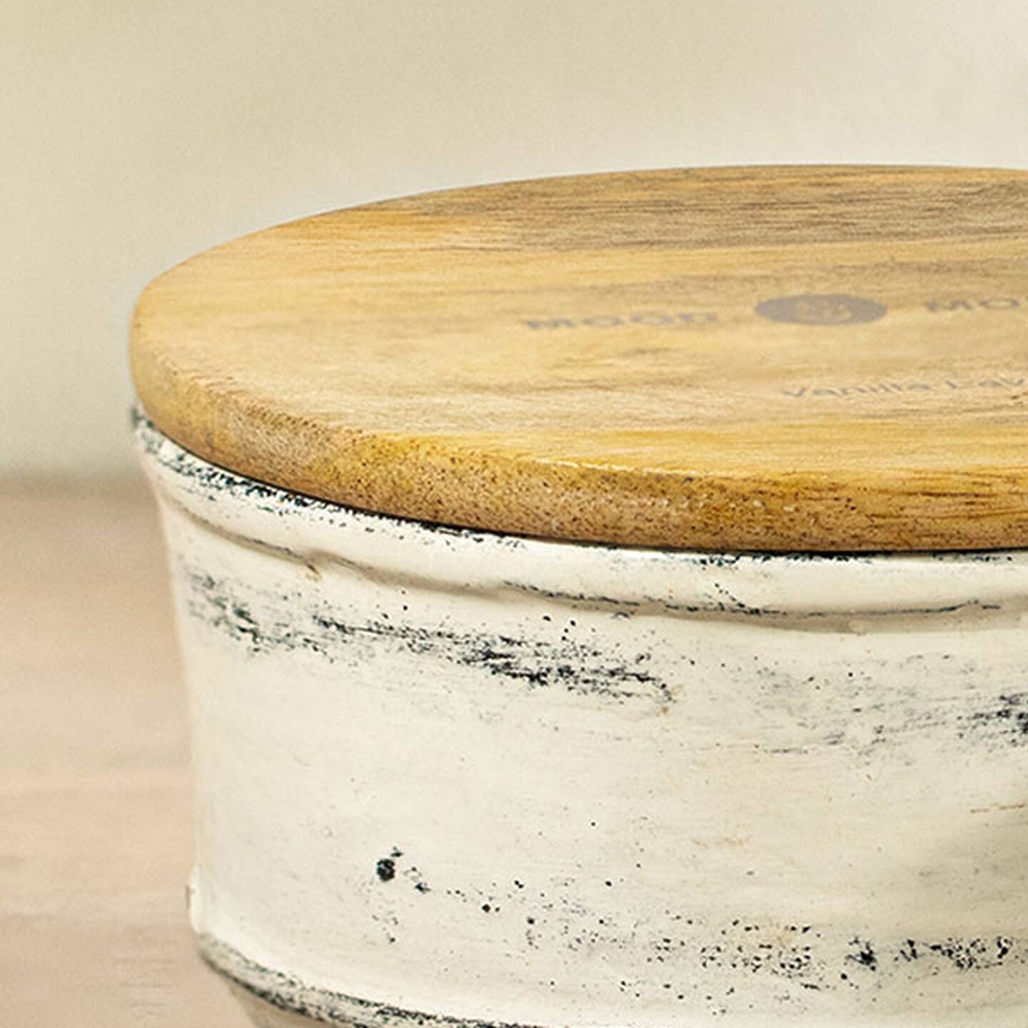 3 Wick Lavender Vanilla Scented Jar Wax Candle
