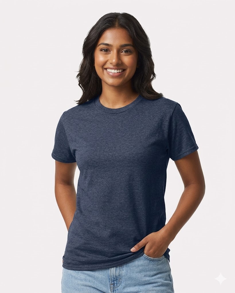 Gildan® Ultra Cotton Crewneck Short Sleeve T-Shirt – Heavyweight Unisex Basic Tee for Everyday Use & Custom Printing