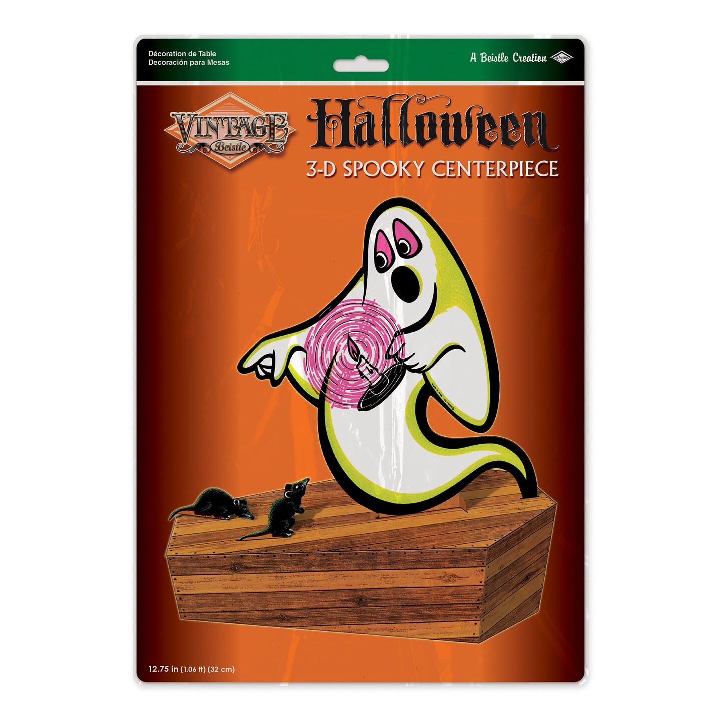 12 Pack Beistle Vintage Halloween 3-D Spooky Centerpiece