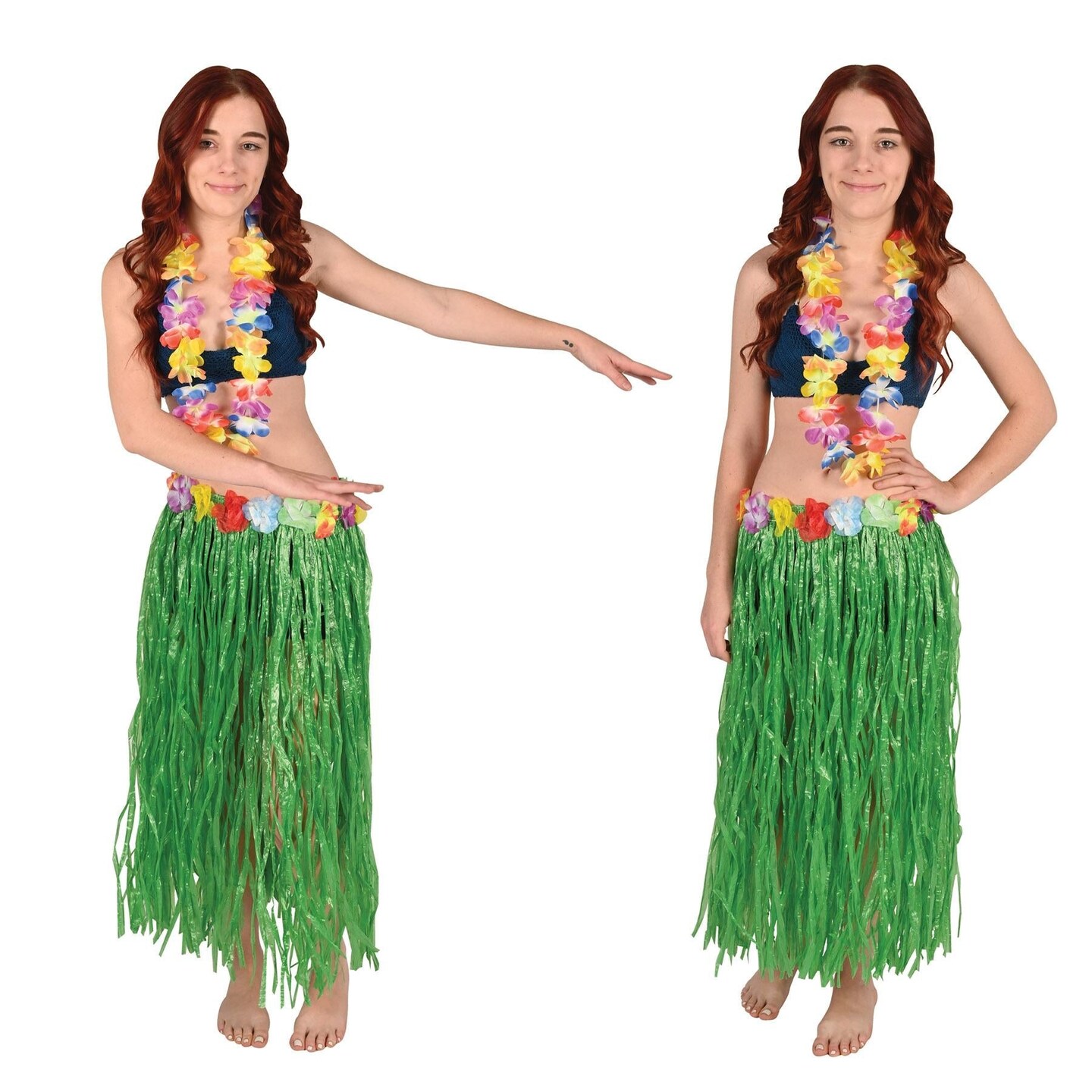 12 Pack Beistle Luau Party Adult Artificial Grass Hula Skirt