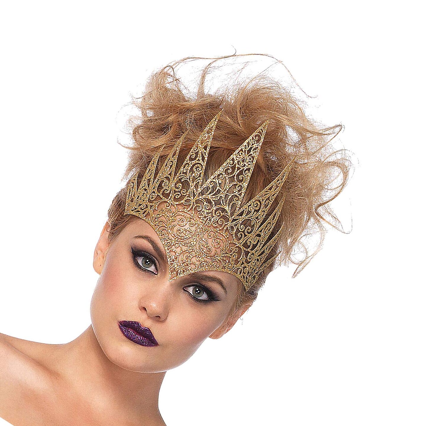 Gold Die Cut Royal Crown for Adults