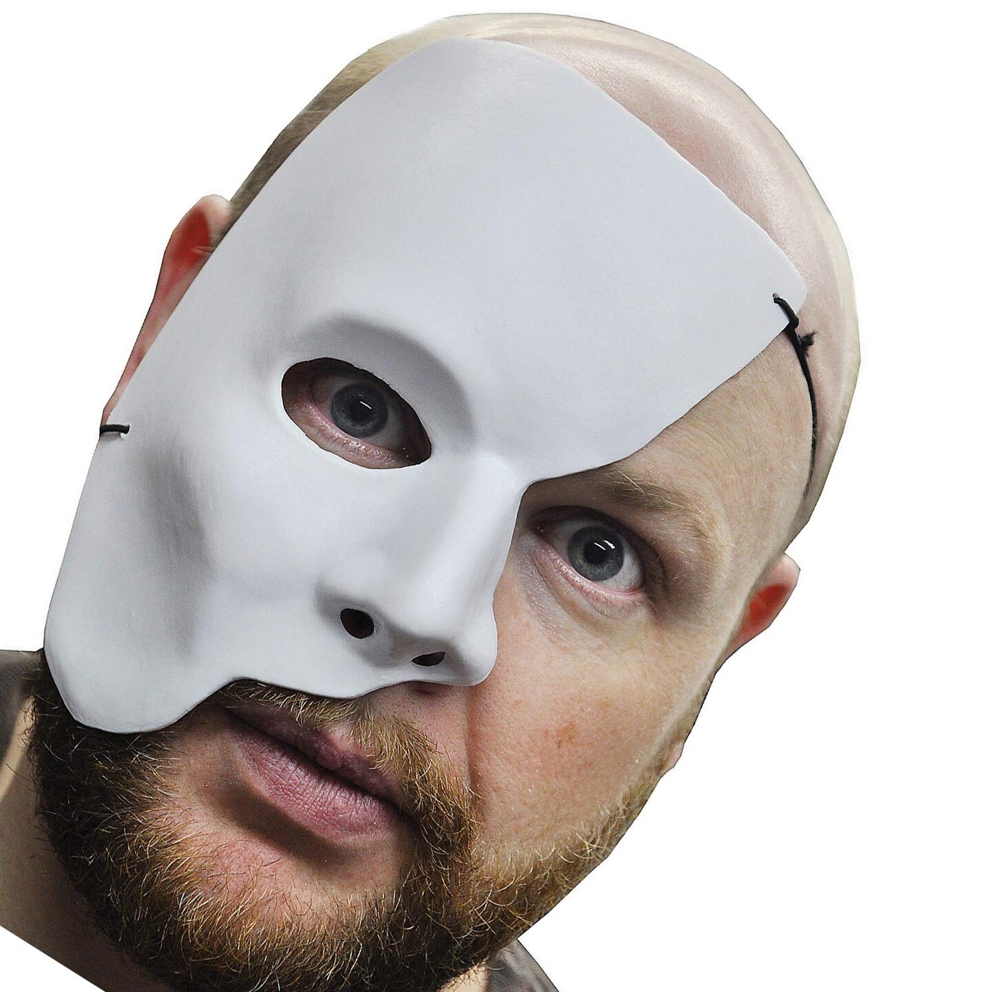 Partial Face Mask Phantom Horror Costume