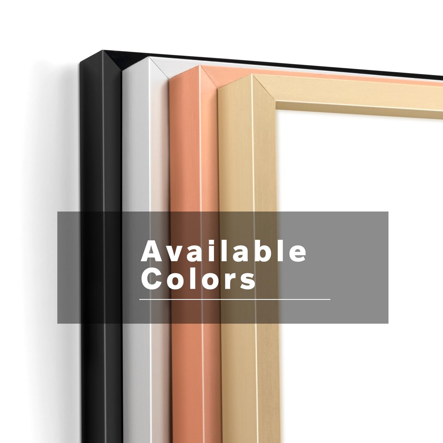 12x12 Metal Picture Frame with Mat for 8x8 Picture &#x26; Real Glass, Aluminum Photo Frame Collection (Gold, 1 Pack)