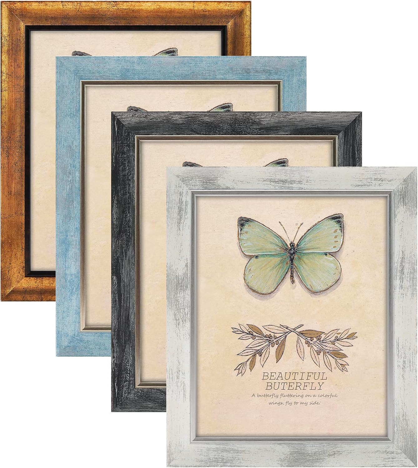 8x10 Picture Frames Set of 4