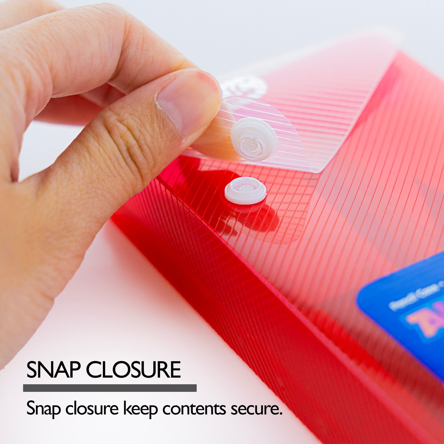 BAZIC Slider Pencil Case - Translucent