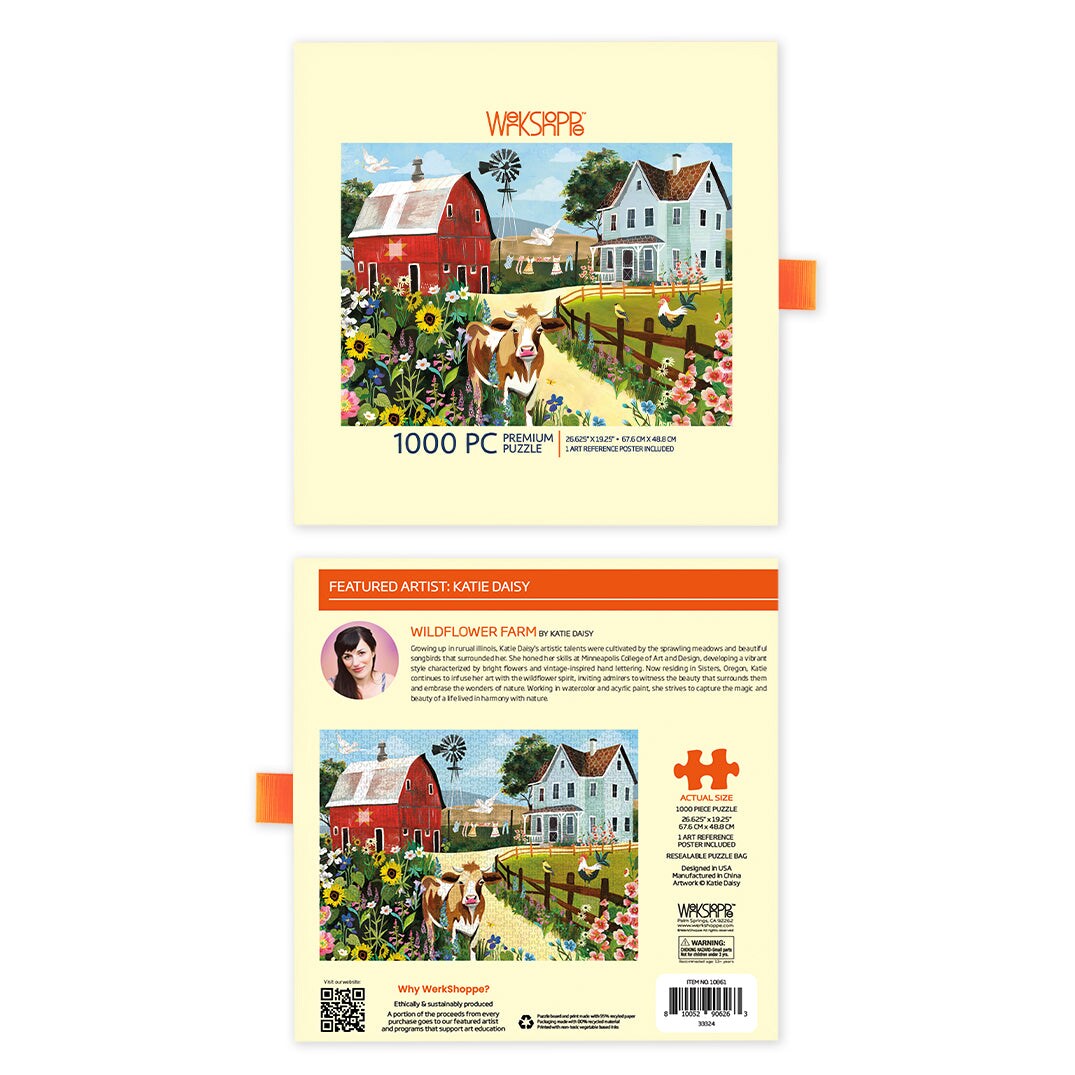 Wildflower Farm 1000 Piece Puzzle