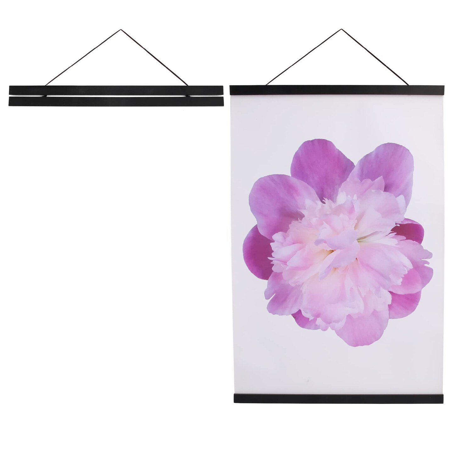 Magnetic Poster Hanger Frame, 16x24 16x22 16x20 Poster Frame 16 Inch Wide Magnetic Poster Hanger Frame,16&#x22;,Black,1Pack