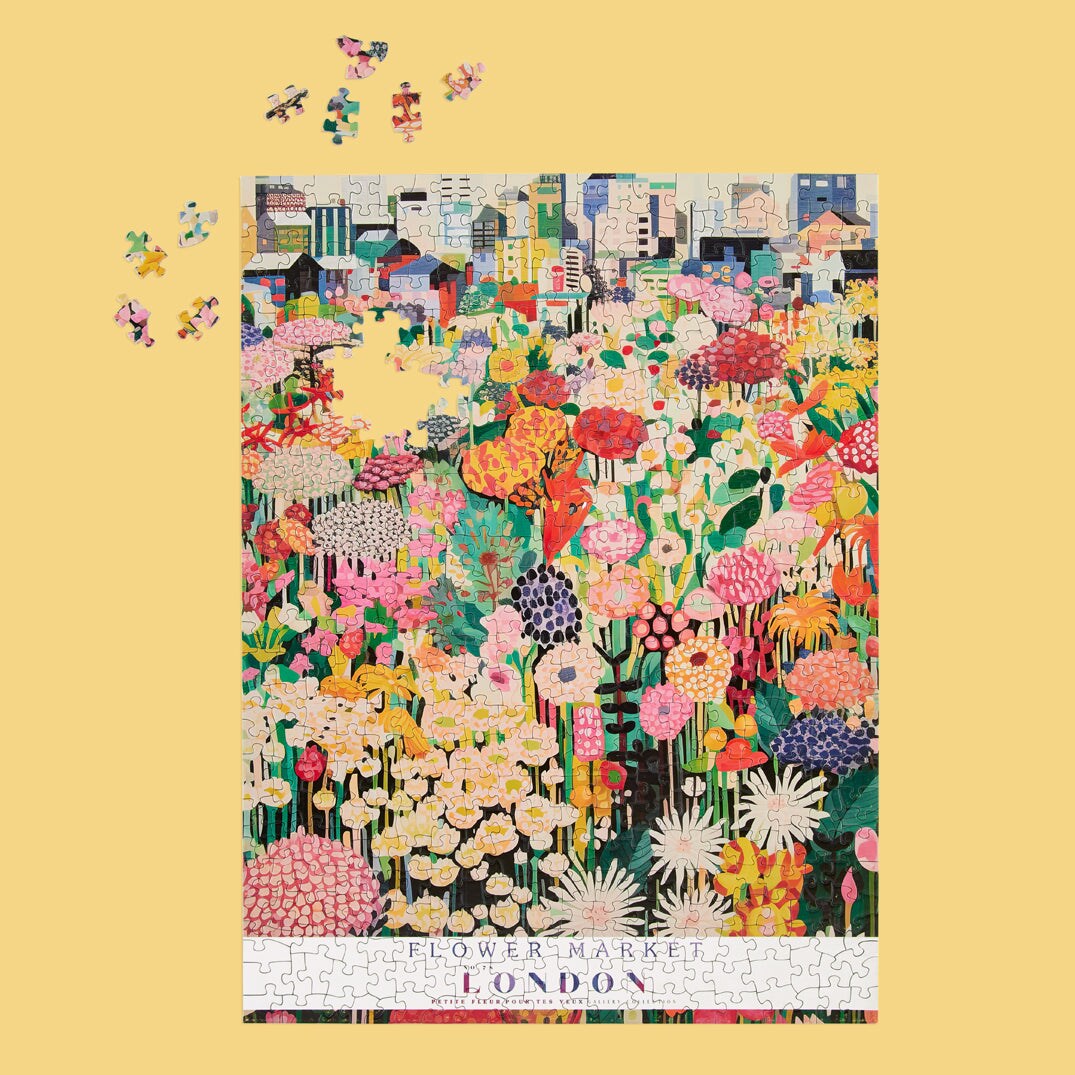 London Flower Market 500 Piece Puzzle