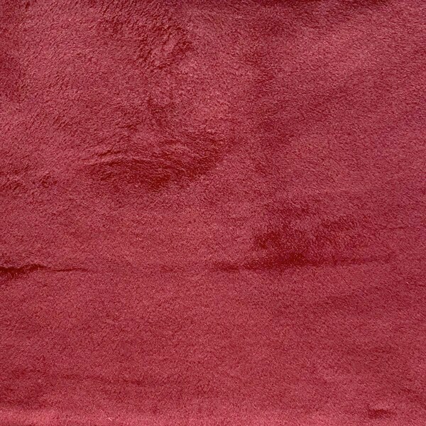 Solid Dark Red Anti-Pill Fleece Fabric (Medium Weight) | By The Yard