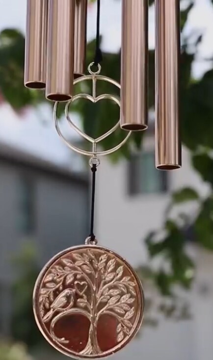 Gift Bundle - Whispering Hearts Memorial Wind Chimes - Sympathy