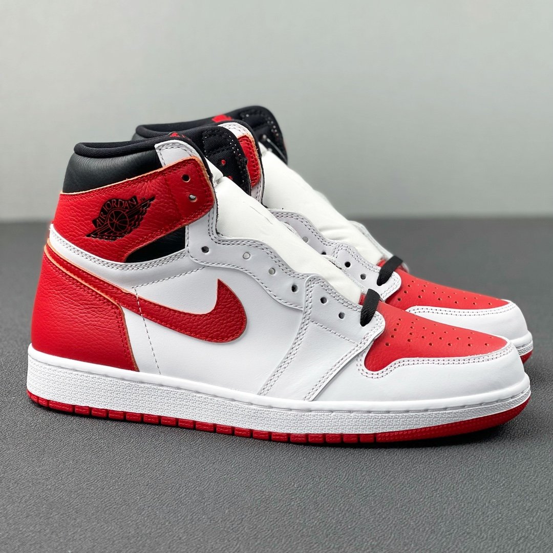 Air Jordan 1 Retro High Heritage White Red Shoes