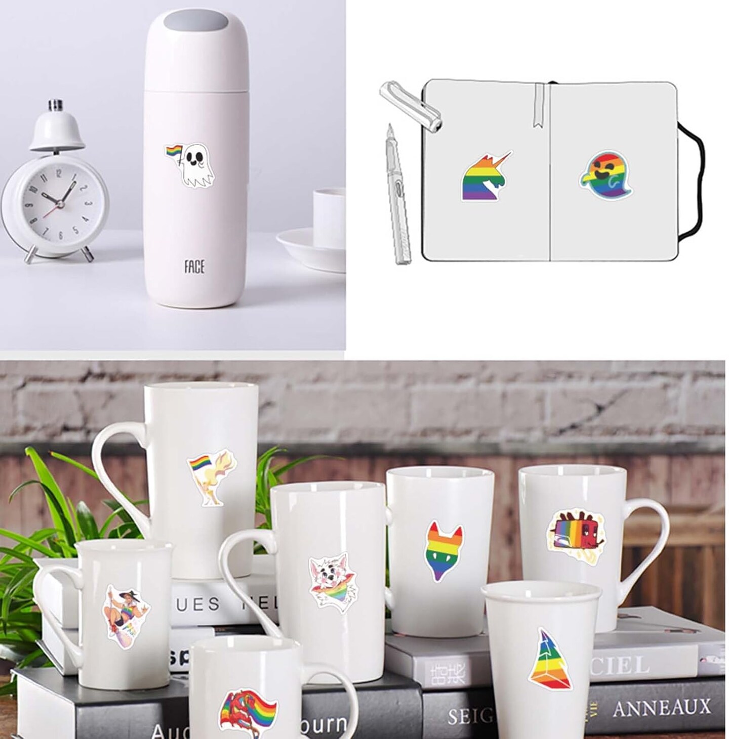 Progress Pride Flag 3x5 Feet LGBTQ Pride Month Accessories Gay LGBT Community Support Gay Pride Rainbow Flag Banner Decorations for Parades Party with 60 Stikers