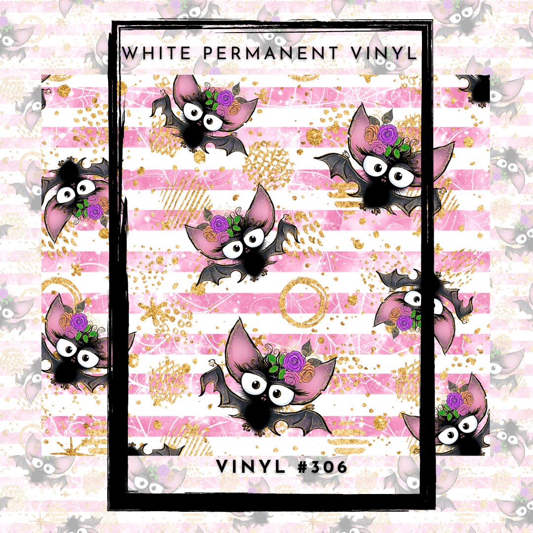 #306- Cute Halloween 12x12 Pattern Vinyl