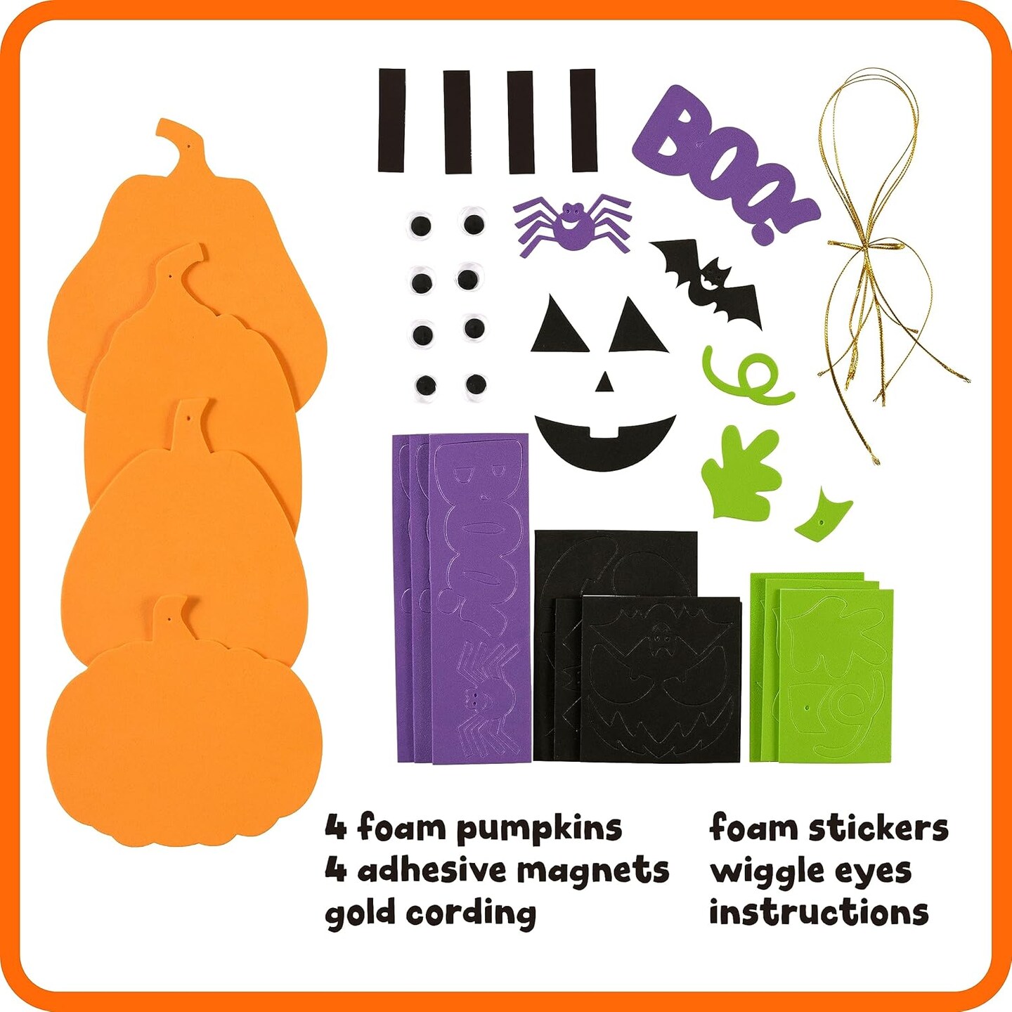 Create Your Own Halloween Pumpkins - Halloween Crafts for Kids
