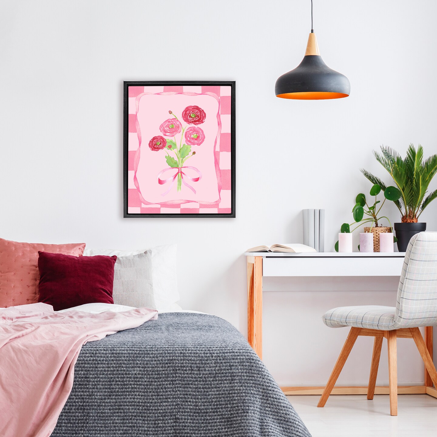 Stupell Industries Pretty And Sweet Ranunculus Floating Frame, design by Nina Jacobs