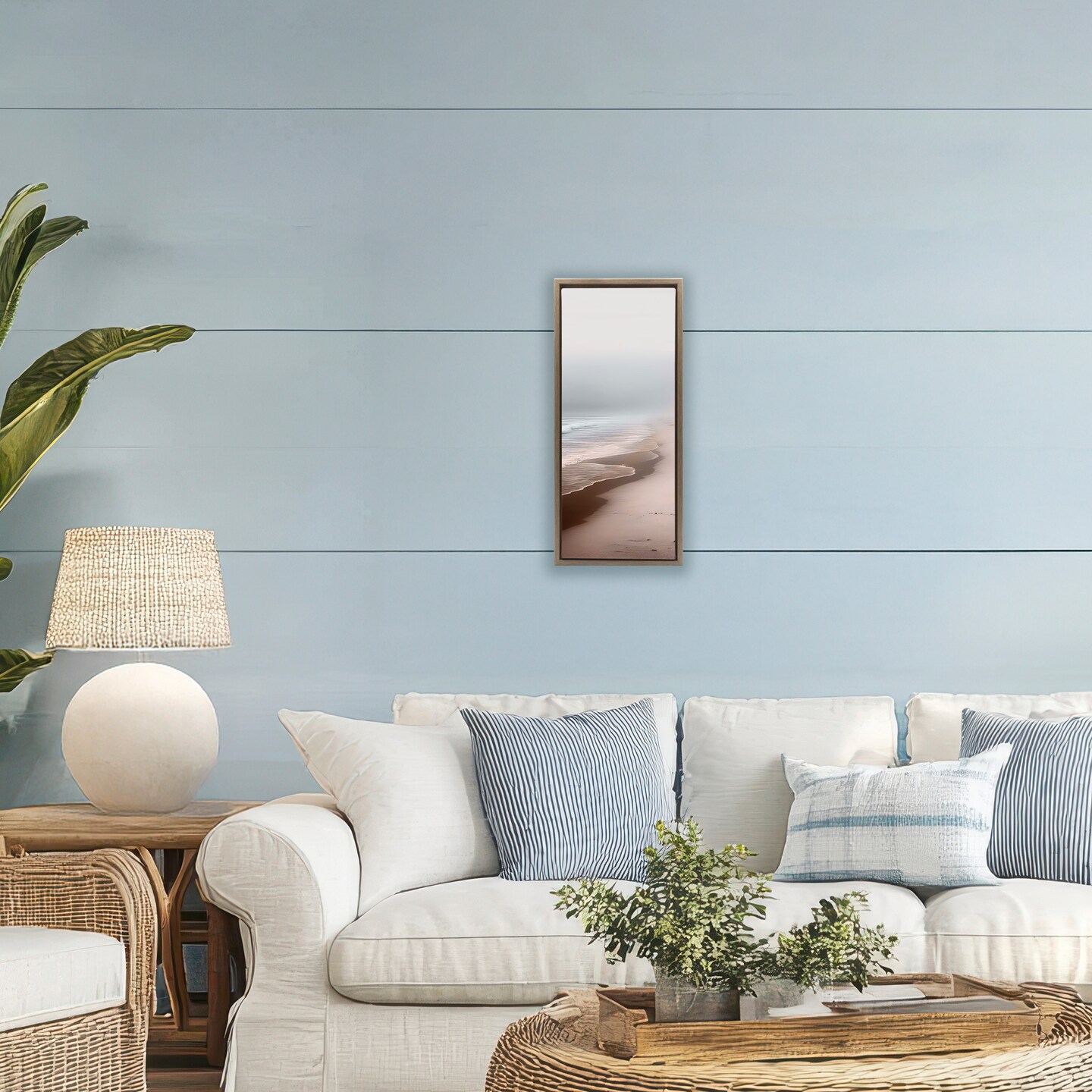 Stupell Industries Take Me Down To Sea Again Floating Frame, design by Sasha