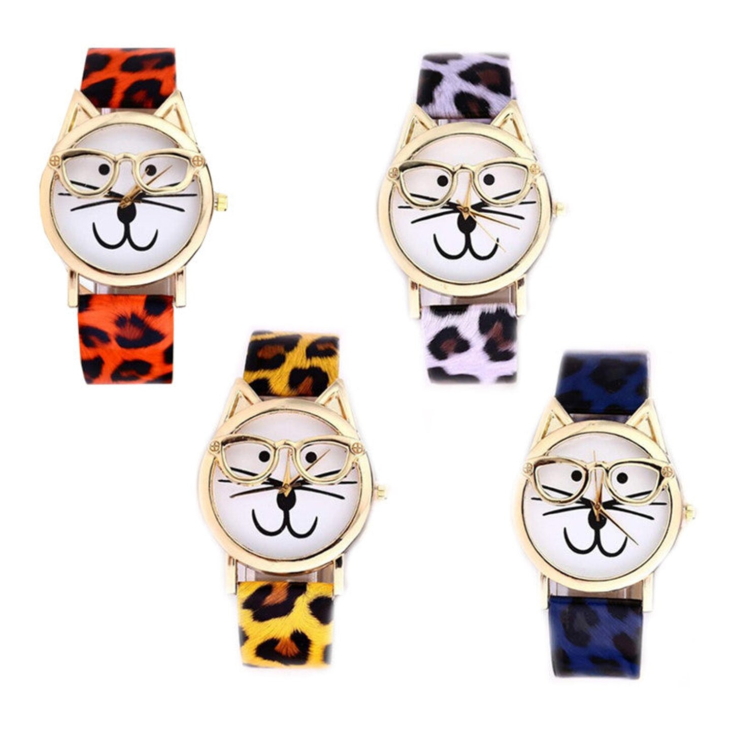 Edge Collections - 10" - Whimsical Cat - Themed Smart Watch - 1 piece
