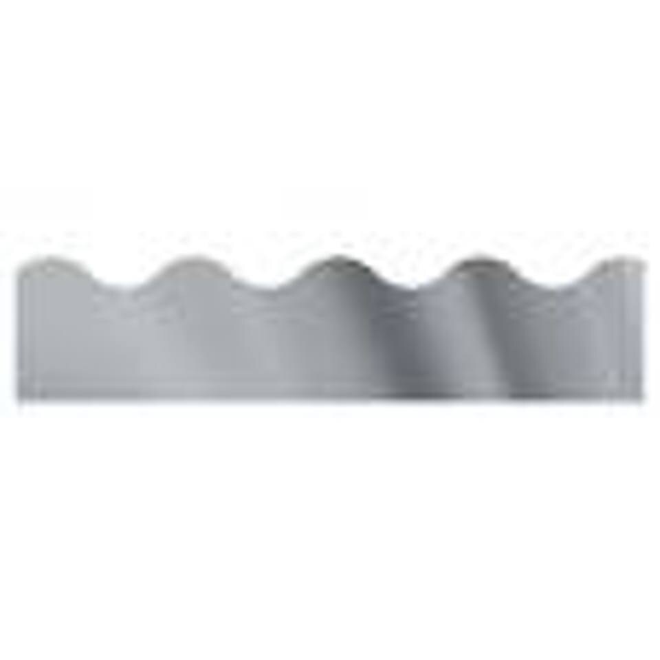 Silver Classroom Border Trim – 39 ft Roll | Metallic Bulletin Board Border for School, Office & Party Decorations