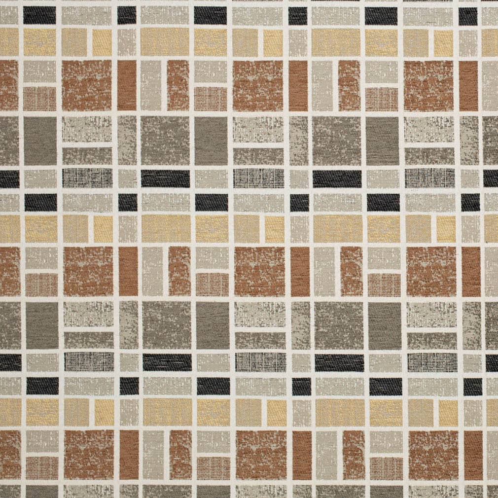 Desert - Beige Taupe,brown,grey Silver Abstract Geometric Upholstery Fabric 54 Inches"