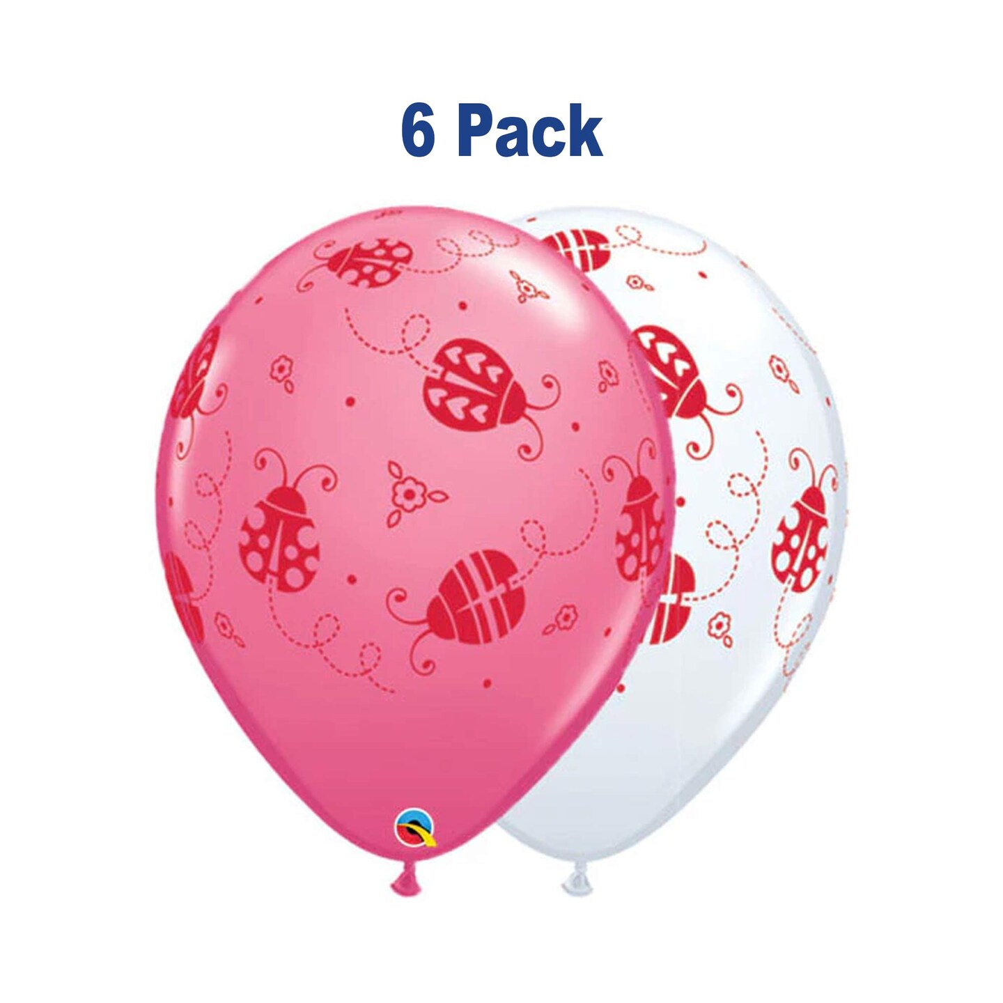 11&#x22; Ladybugs &#x2013; Printed Latex Balloons
