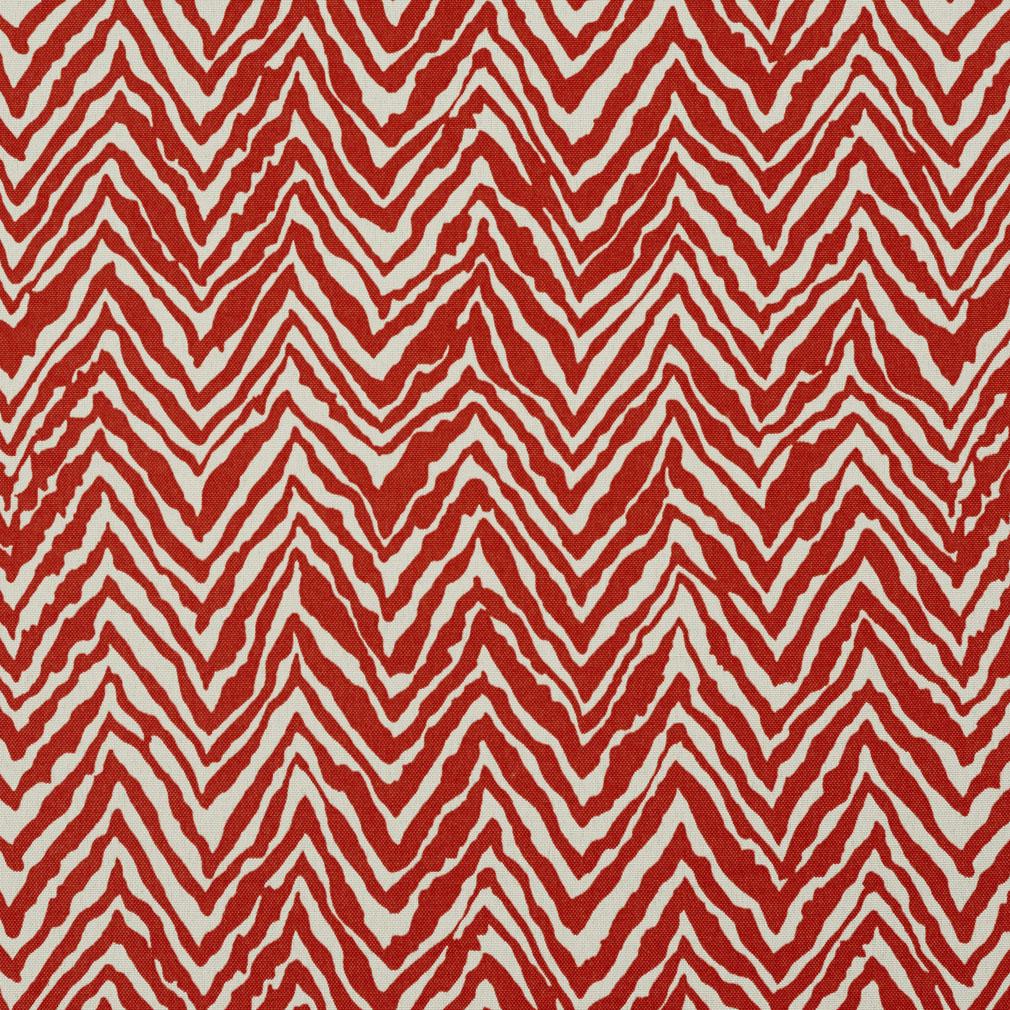 Salsa - Red & Burgundy Abstract & Geometric Upholstery Fabric 54 Inches"