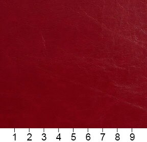 Crimson - Red & Burgundy Leather Grain,Plain & Solid Upholstery Fabric 54 Inches"