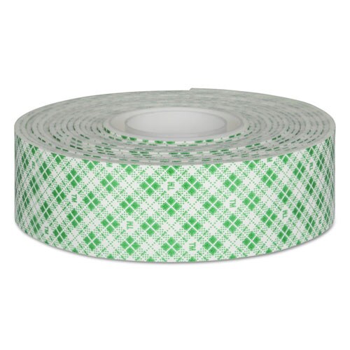 Scotch 1 in. x 125 in. 15 lbs. Capacity Permanent High-Density Foam Mounting Tape - White (1-Roll)
