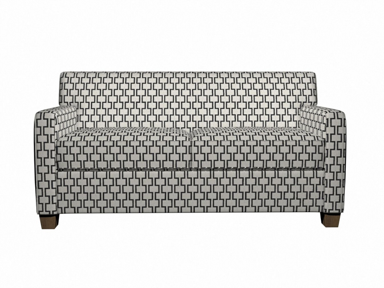 Upholstery Fabric - Black Abstract & Geometric Upholstery Fabric 54 Inches"