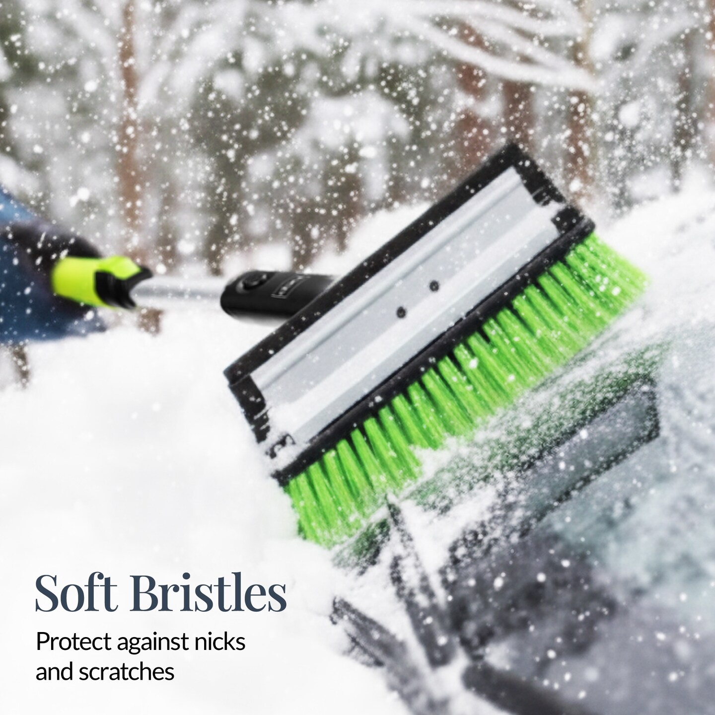 Best Choice Products 39 Extendable Snow Brush with Squeegee & Ice Scraper, Auto Snow Brush, Auto Ice Scraper"