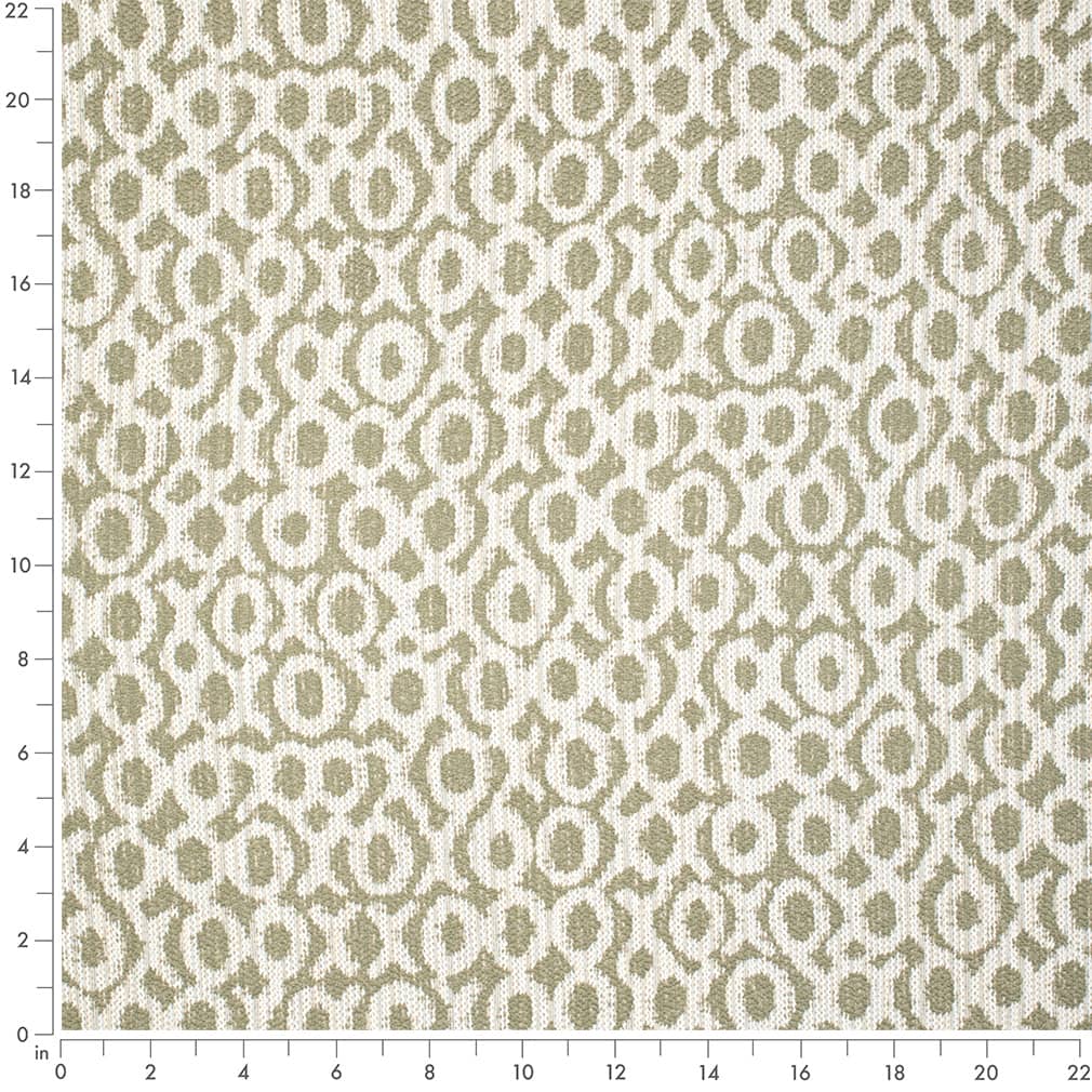 Upholstery Fabric - Green Abstract & Geometric Upholstery Fabric 54 Inches"