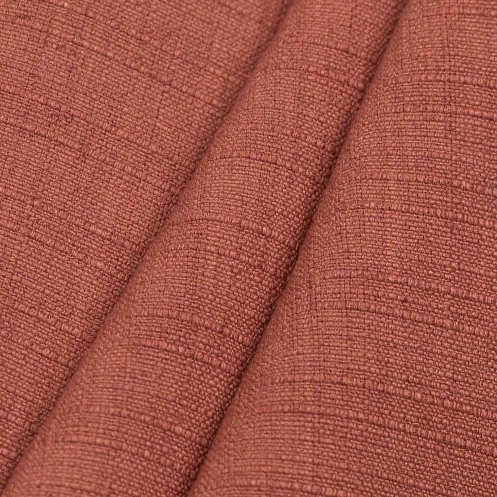 Salsa - Orange & Rust Plain & Solid Upholstery Fabric 54 Inches"
