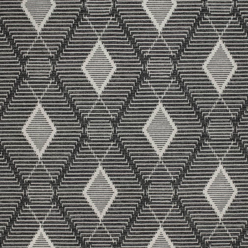 Upholstery Fabric - Black Abstract & Geometric Upholstery Fabric 54 Inches"