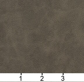 Mushroom - Grey & Silver Leather Grain,Plain & Solid Upholstery Fabric 54 Inches"
