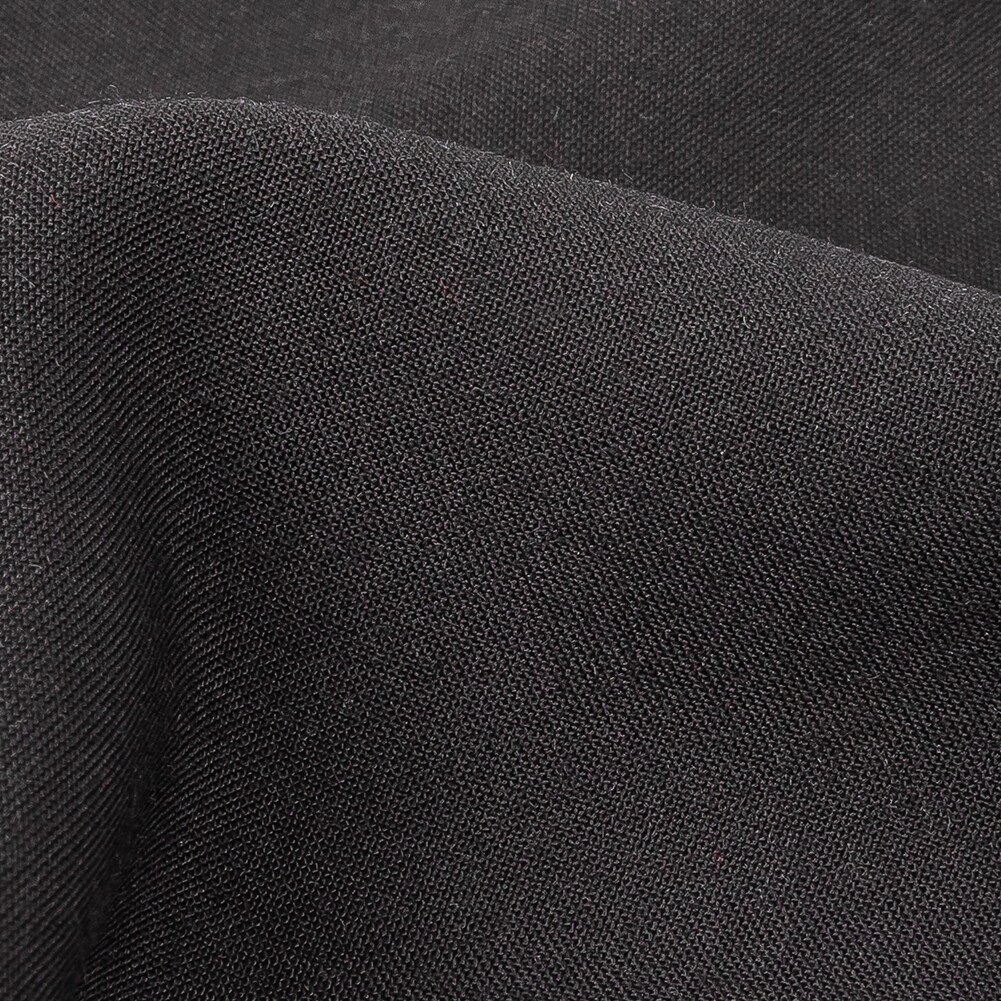 1 Yard Caldwell Black Ultra Soft Sustainable Rayon Poplin joann fabric Rayon Fabric 55 inch Width