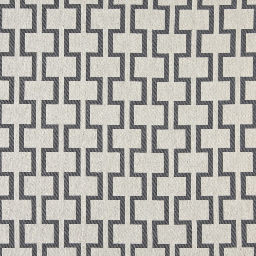 Upholstery Fabric - Grey & Silver Abstract & Geometric Upholstery Fabric 54 Inches"