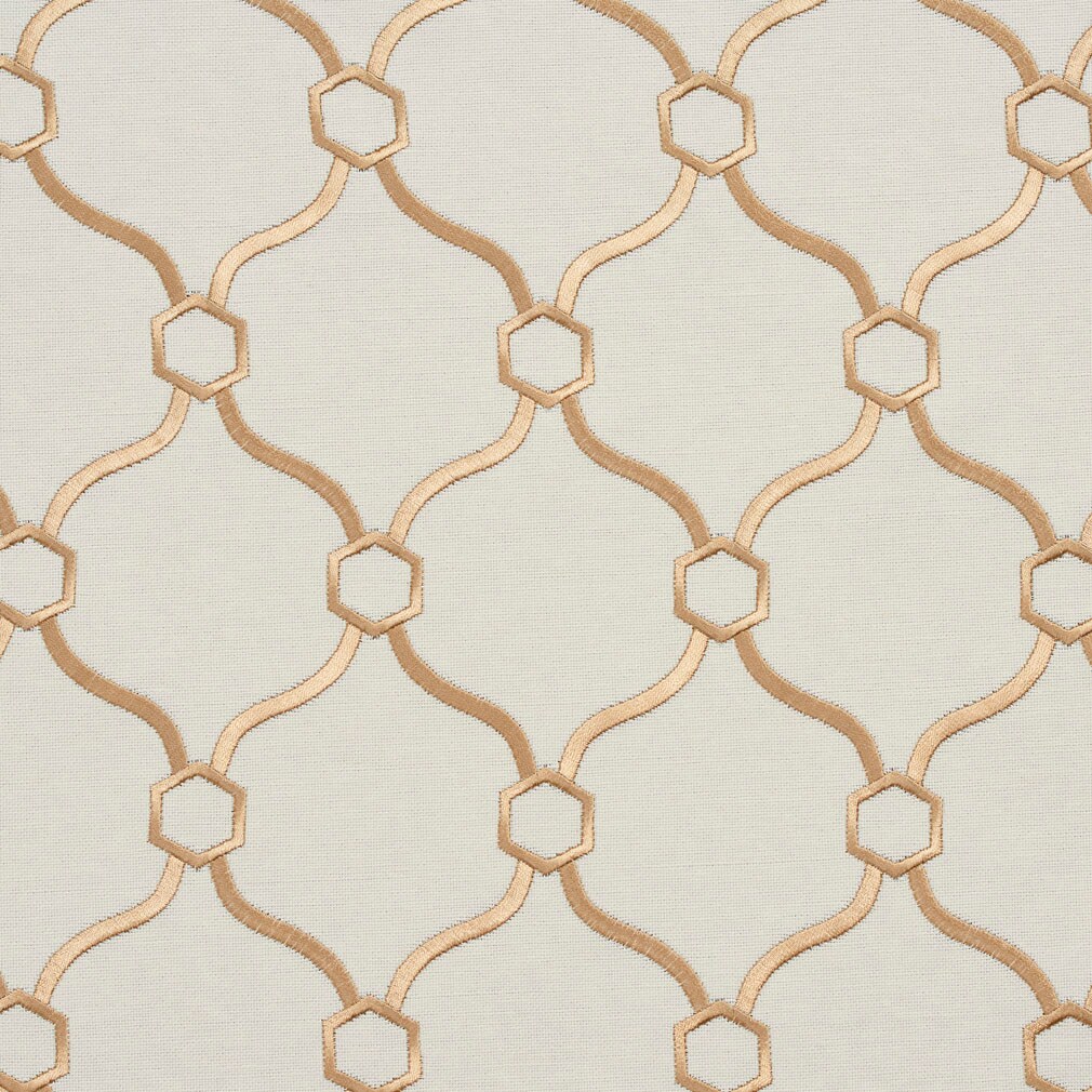 Upholstery Fabric - Beige & Taupe Abstract & Geometric Upholstery Fabric 54 Inches"