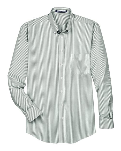mens cotton polyester dress shirts Devon & Jones® Banker Stripe Shirt Fit|| Free Shipping, Size: 2XL, Color: Dill Amazon SIZE:1X Shift Petite Dresses | pre-fall-2025 Where style