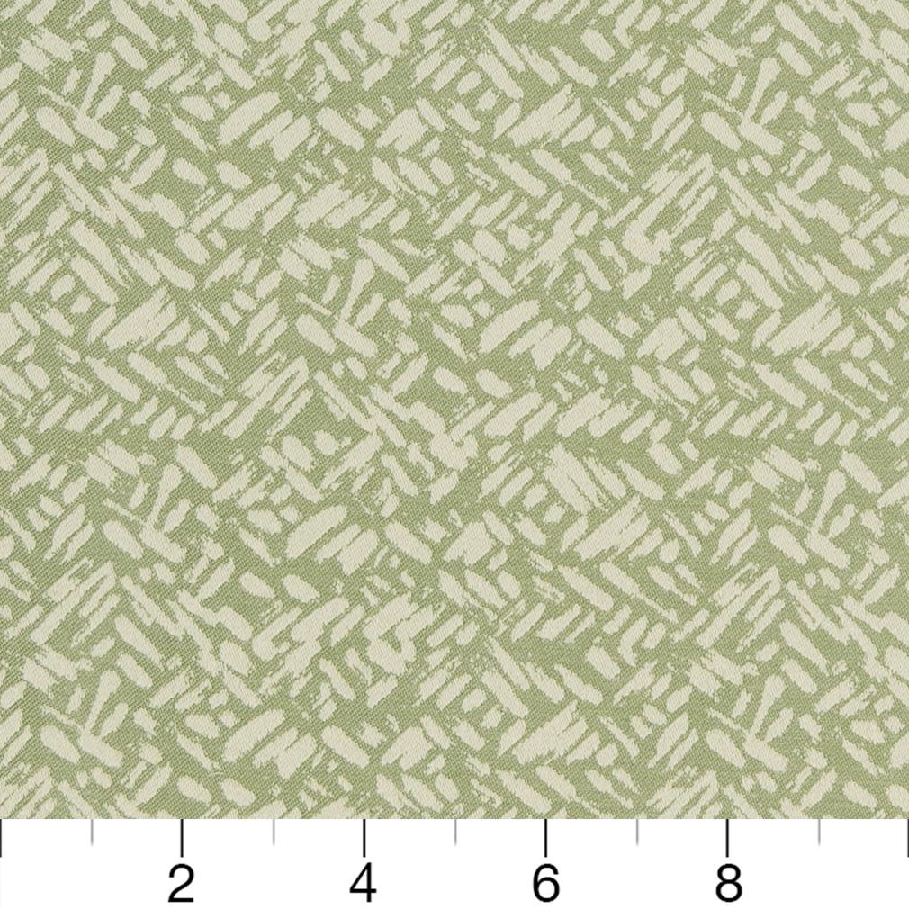 Rice/Aloe - Green Abstract & Geometric,Small Scale Upholstery Fabric 54 Inches"