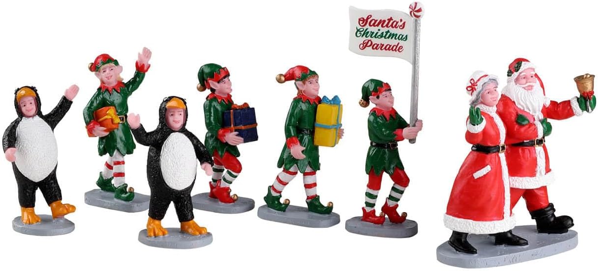 Santa&#x27;s Elf Parade Set of 7
