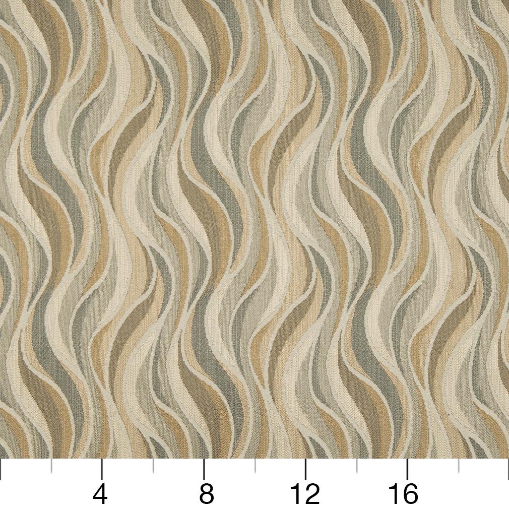 Niagara/Sand - Beige & Taupe,Grey & Silver Abstract & Geometric Upholstery Fabric 54 Inches"