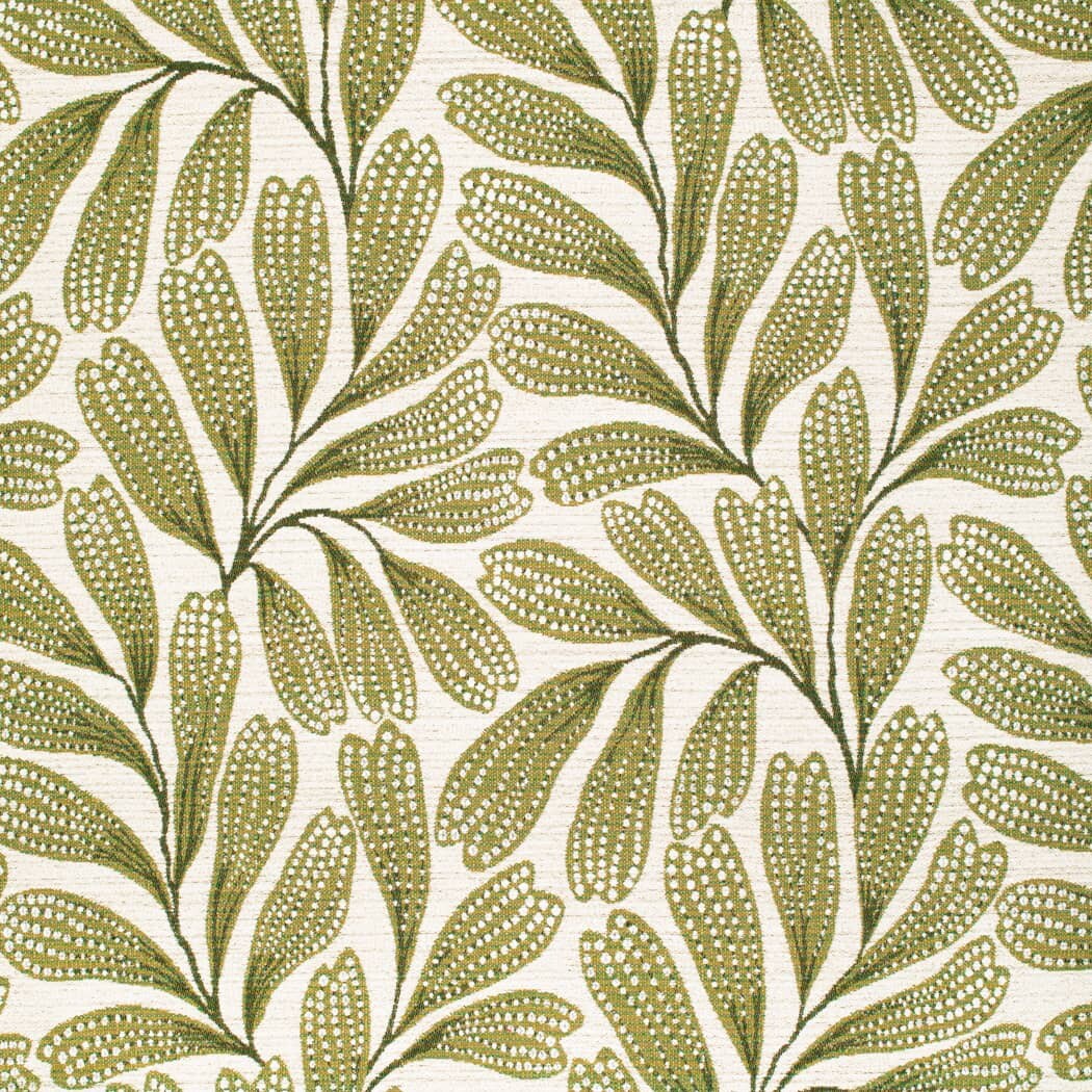 Upholstery Fabric - Green Abstract & Geometric,Leaves Upholstery Fabric 54 Inches"