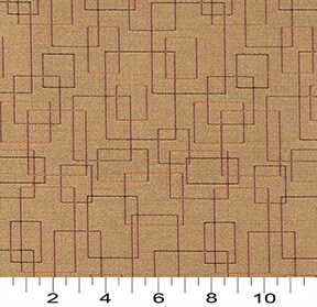 Topaz - Brown Abstract & Geometric Upholstery Fabric 54 Inches"