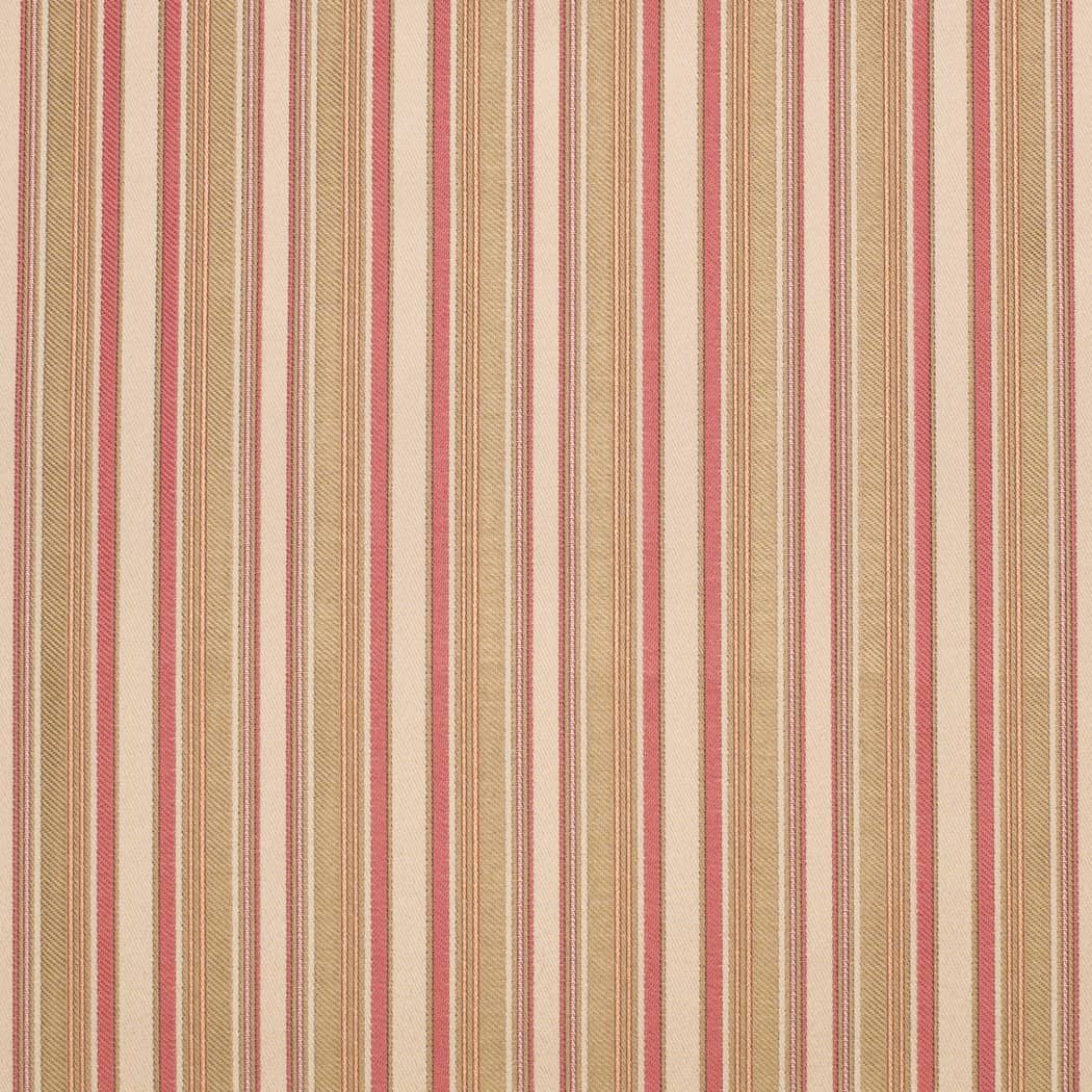 Celeste Coral - Coral & Peach,Pink Stripe Upholstery Fabric 54 Inches"