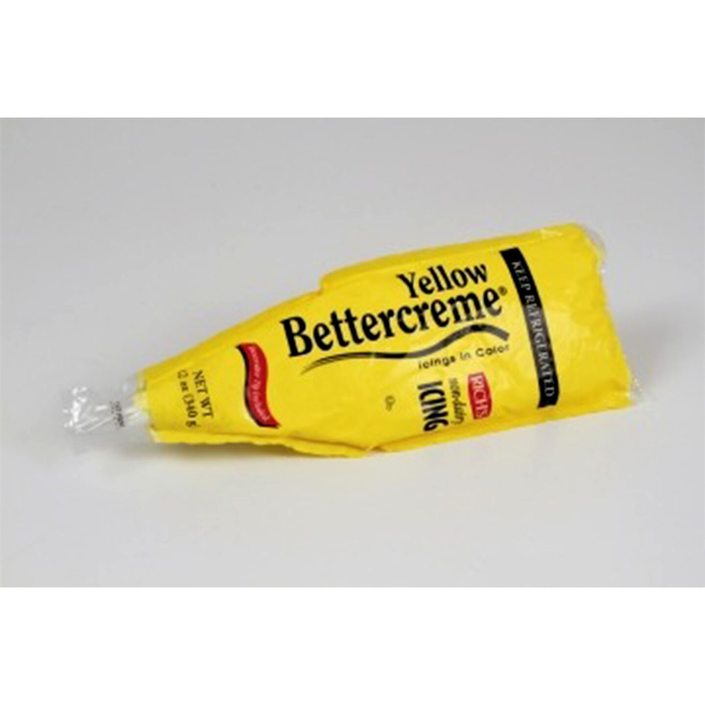 12 Ounce Rich Bettercreme Pre Whipped Yellow Icing 15 Per Case.