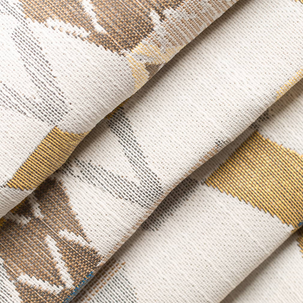 Goldenrod - Gold & Yellow Abstract & Geometric Upholstery Fabric 54 Inches"